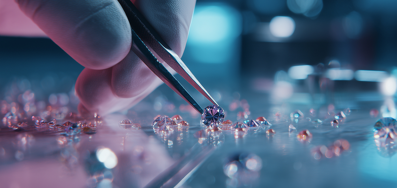 Craftsperson working on watch movement